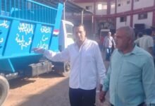 رئيس مركز ومدينة فاقوس يتابع العمل بالحملة الميكانيكية ويتفقد جاهزية المعدات