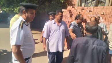 380 حالة إشغال في حملة مكبرة لإزالة التعديات من شوارع الفشن