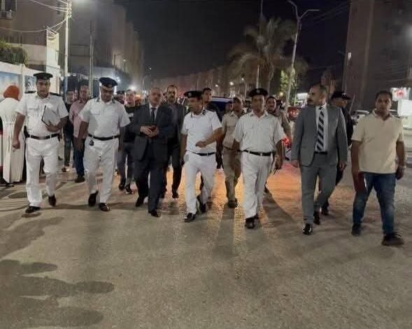 411 حالة إشغال وتضبط 40 دراجة بخارية و4 سيارات بدون تراخيص فى حملة أمنية ببني سويف