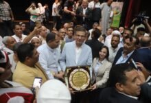 وزير الزراعة ومحافظ البحيرة يشهدان احتفالية عيد الفلاح الـ74