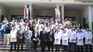 وزير الصحة يتفقد القسم المطور بمستشفى دار الشفاء