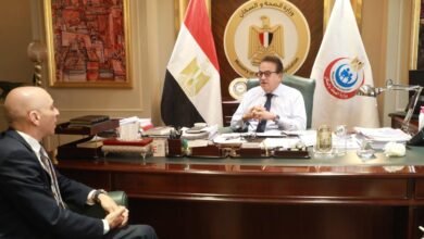 وزير الصحة يستقبل سفير مصر لدى لبنان لبحث تعزيز التعاون الصحي الثنائي