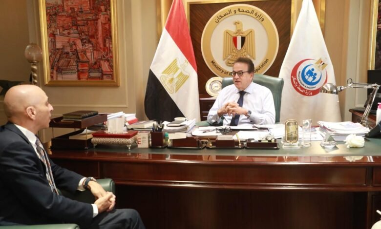 وزير الصحة يستقبل سفير مصر لدى لبنان لبحث تعزيز التعاون الصحي الثنائي
