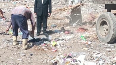 رئيس مركز ومدينة مركز سيدي سالم : رفع كفاءة منظومة النظافة العامة