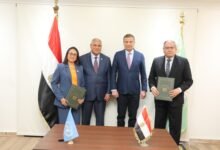 وزير الزراعة والممثل الإقليمي لـ «الفاو» يشهدان توقيع مشروعين لتحقيق التنمية الزراعية الشاملة بجنوب سيناء