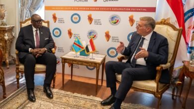 وزير البترول يبحث مع وزير المناجم بالكونغو الديمقراطية تعزيز التعاون في التعدين وتعظيم القيمة المضافة
