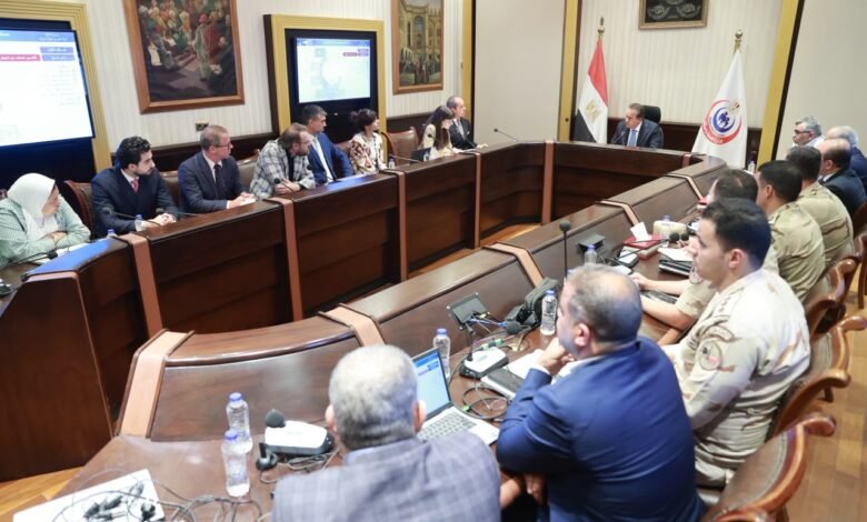 وزير الصحة يبحث مع وفد «سان دوناتو» الإيطالية وشركتي GKSD وإيني معدلات تنفيذ مستشفى هليوبوليس الجديدة