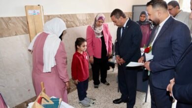 يُدشن المبادرة الرئاسية للكشف عن الأنيميا والسمنة وقصر القامة بمدرسة شبين الكوم الحديثة الرسمية للغات