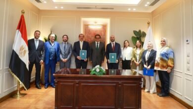 وزير الصحة يشهد توقيع مذكرة تفاهم مع المنظمة الدولية للهجرة