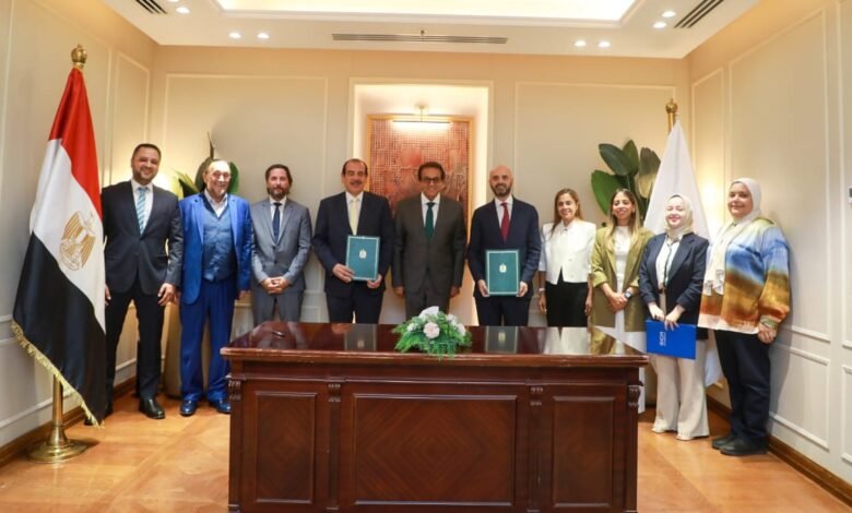 وزير الصحة يشهد توقيع مذكرة تفاهم مع المنظمة الدولية للهجرة