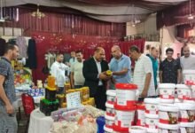 درئيس مدينة دسوق يفتتح معرض "أهلاً مدارس" بحديقة الأسرة