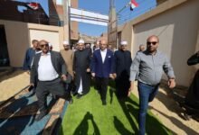 محافظ الفيوم ووكيل قطاع المعاهد يفتتحان معهد أبو بكر الصديق الأزهري
