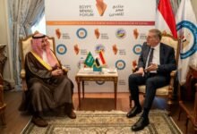 وزير البترول والثروة المعدنية يبحث مع نائب وزير الصناعة السعودي تعزيز التعاون في التدريب وتبادل الخبرات التعدينية