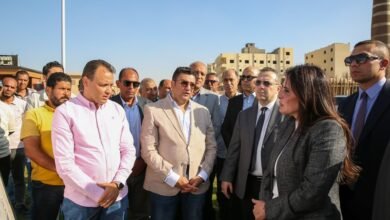 وزيرة الإسكان تتفقد أعمال التنمية ورفع الكفاءة بمنطقة «بيت الوطن»