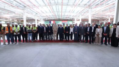 وزير النقل ونظيره الفرنسي يتفقدان مجمع ألستوم الصناعي بمدينة برج العرب الجديدة