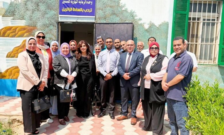 الصحة تفتتح وحدة للرعاية النهارية لكبار السن ذوي الاضطرابات النفسية بمستشفى الخانكة