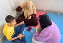 ورشة فنية وأعمال يدوية لأطفال "قادرون باختلاف" بشباب سيدي سالم