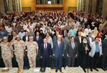 رئيس جامعة المنوفية والمحافظ ومدير إدارة التجنيد  يشهدون احتفالية تسليم شهادات الإعفاء لذوي الهمم