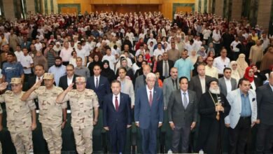 رئيس جامعة المنوفية والمحافظ ومدير إدارة التجنيد  يشهدون احتفالية تسليم شهادات الإعفاء لذوي الهمم