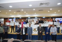 رئيس جامعة بنها يشهد " ختام المهرجان الرياضي الثالث لذوي الهمم "
