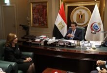 الدكتور خالد عبدالغفار يستقبل سفيرة مصر لدى سنغافورة