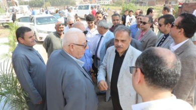 محافظ الشرقية: يفتتح بوابة مدخل ديرب نجم من اتجاه الدقهلية