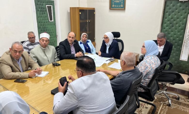 سكرتير عام محافظة القليوبية تراجع جاهزية الأجهزة التنفيذية