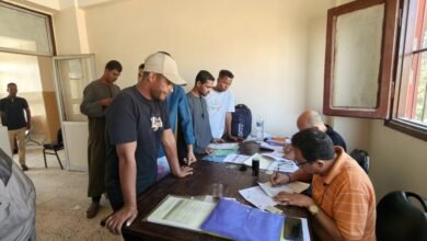 مديرية عمل قنا : 230 شابًا يجتازون اختبارات الالتحاق بمشروع محطة الضبعة النووية من بين 247 متقدمًا