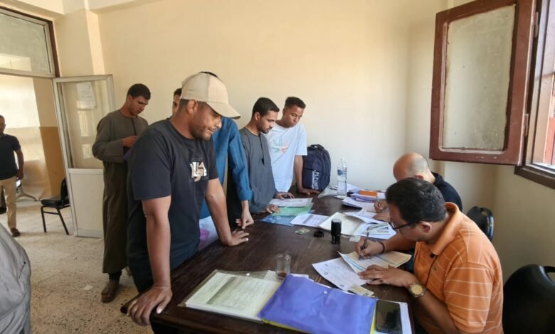 مديرية عمل قنا : 230 شابًا يجتازون اختبارات الالتحاق بمشروع محطة الضبعة النووية من بين 247 متقدمًا