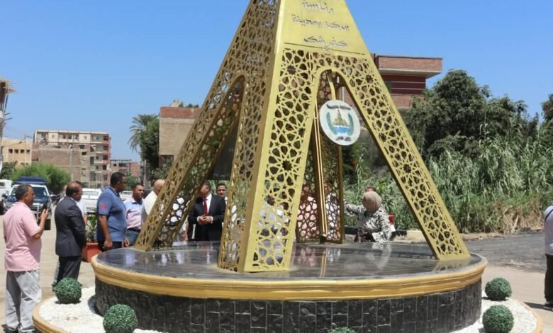 محافظ القليوبية " يوجه بتعميم " مبادرة تطوير وتشجير الميادين ومداخل المدن " بالمحافظة
