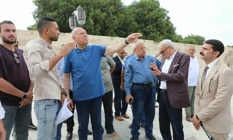 محافظ القاهرة يتفقد أعمال تطوير للمرحلة الثانية لسور مجرى العيون