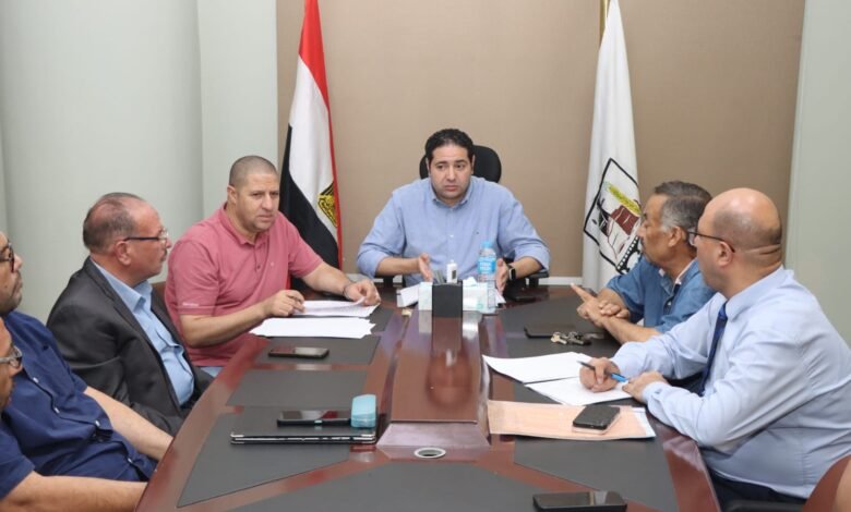 نائب محافظ بني سويف يفتح ملف تقنين أراضي الدولة