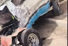 حادث تصادم بالطريق الأوسطي بالطريق الأوسطي يعطل حركة المرور في اتجاه حلوان