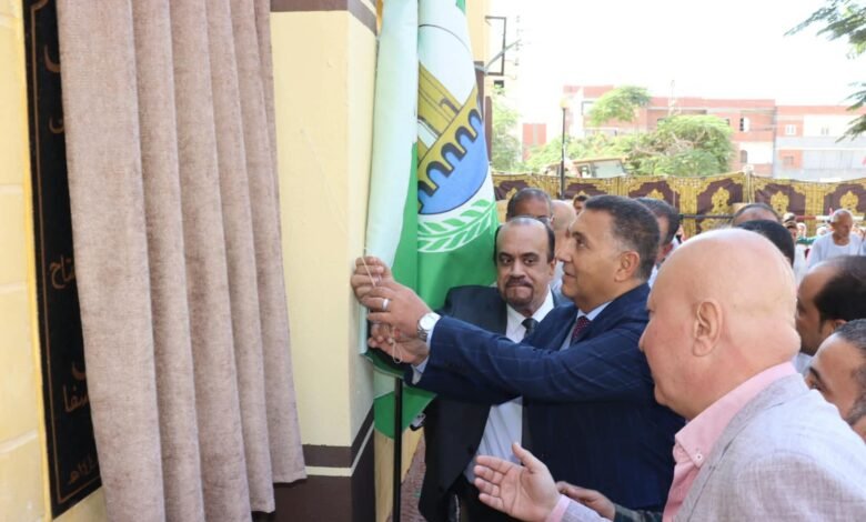محافظ القليوبية يفتتح المركز التكنولوجي " بكفر تصفا بكفر شكر "