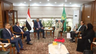 محافظ القليوبية " يستقبل قيادات البنك الزراعي المصري لبحث دعم الأسر الأولى بالرعاية