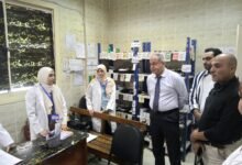 جولة ميدانية لوكيل صحة القليوبية لمتابعة جودة الخدمات بمركز طبي ثاني العبور