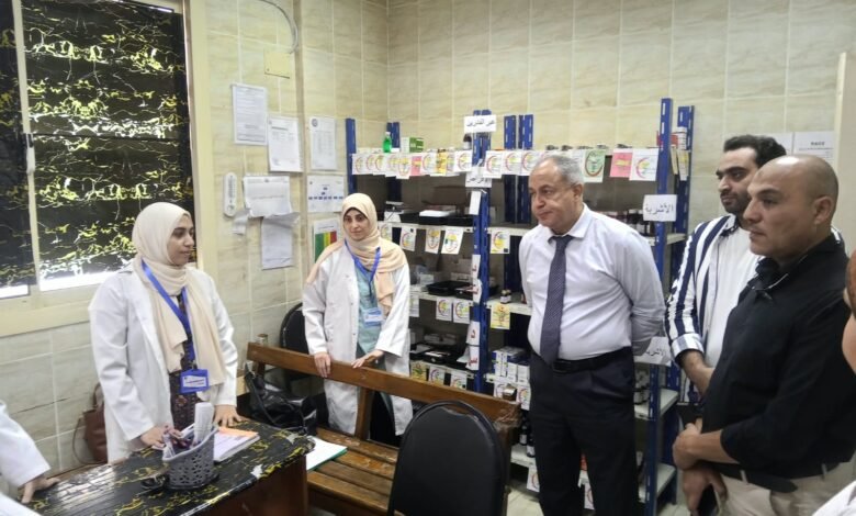 جولة ميدانية لوكيل صحة القليوبية لمتابعة جودة الخدمات بمركز طبي ثاني العبور