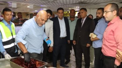 " محافظ القليوبية " فى جولة رقابية بشرق شبرا الخيمة
