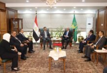 " محافظ القليوبية " يستقبل رئيس مجلس الدولة في إطار دعم التعاون مع المؤسسات القضائية