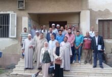 جامعة بنها تنظم قافلة زراعية بقرية المنشأة الكبري بكفر شكر