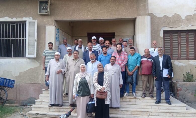 جامعة بنها تنظم قافلة زراعية بقرية المنشأة الكبري بكفر شكر