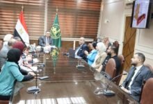 محافظ القليوبية " يناقش مخطط تحويل «القلج» إلى مدينة