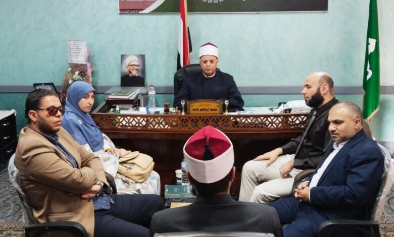 لجنة من أوقاف الشرقية لإختبار المتقدمين لمسابقة علوم القرآن الكريم