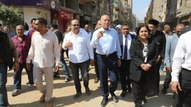محافظ القاهرة يتفقد حى عين شمس