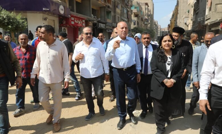 محافظ القاهرة يتفقد حى عين شمس