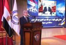 محافظ بني سويف :معركتنا اليوم معركة وعي والشباب خط الدفاع الأول عن الوطن