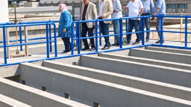 بدء التشغيل التجريبي للمرحلة الأولى من توسعات محطة مياه شمال حلوان