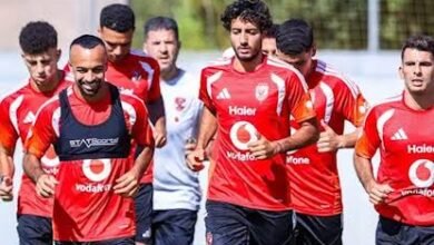 فريق الأهلي فى معسكر مغلق استعدادًا لمواجهة القمة المرتقبة يوم الأحد المقبل
